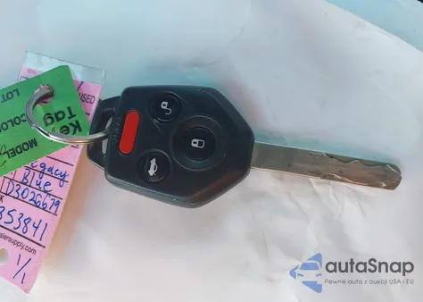 2013 Subaru Legacy 2.5I Premium from USA, damaged, VIN 4S3BMCG68D3026679